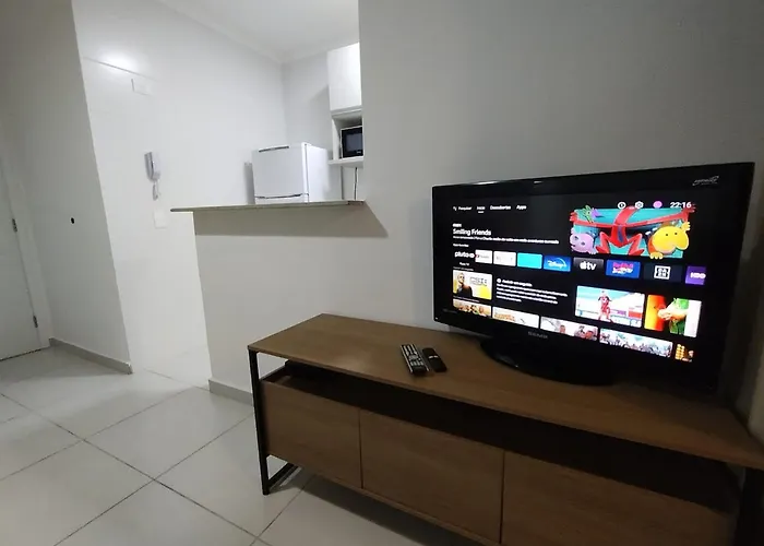 Praia Da Guilhermina Garagem Ar Condicionado Wi-Fi